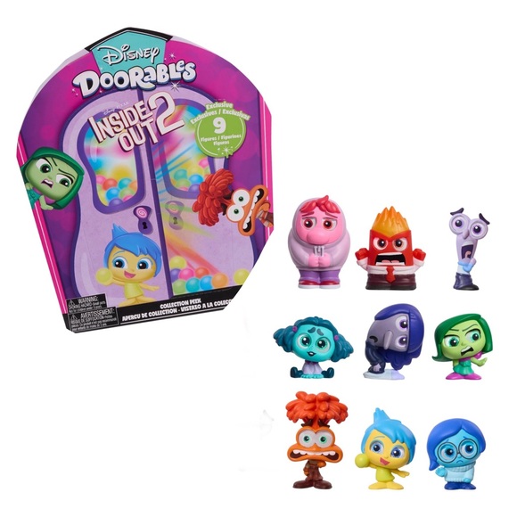 Disney Toys New Disney Inside Out 2 Doorables 9 Exclusive